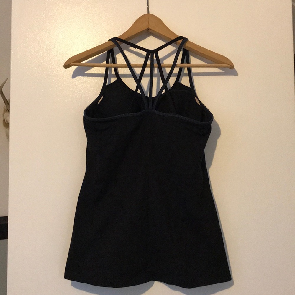Women’s athleta strapping back lines tank size sm